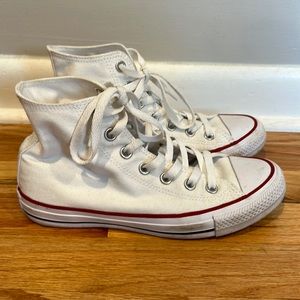 White high top converse